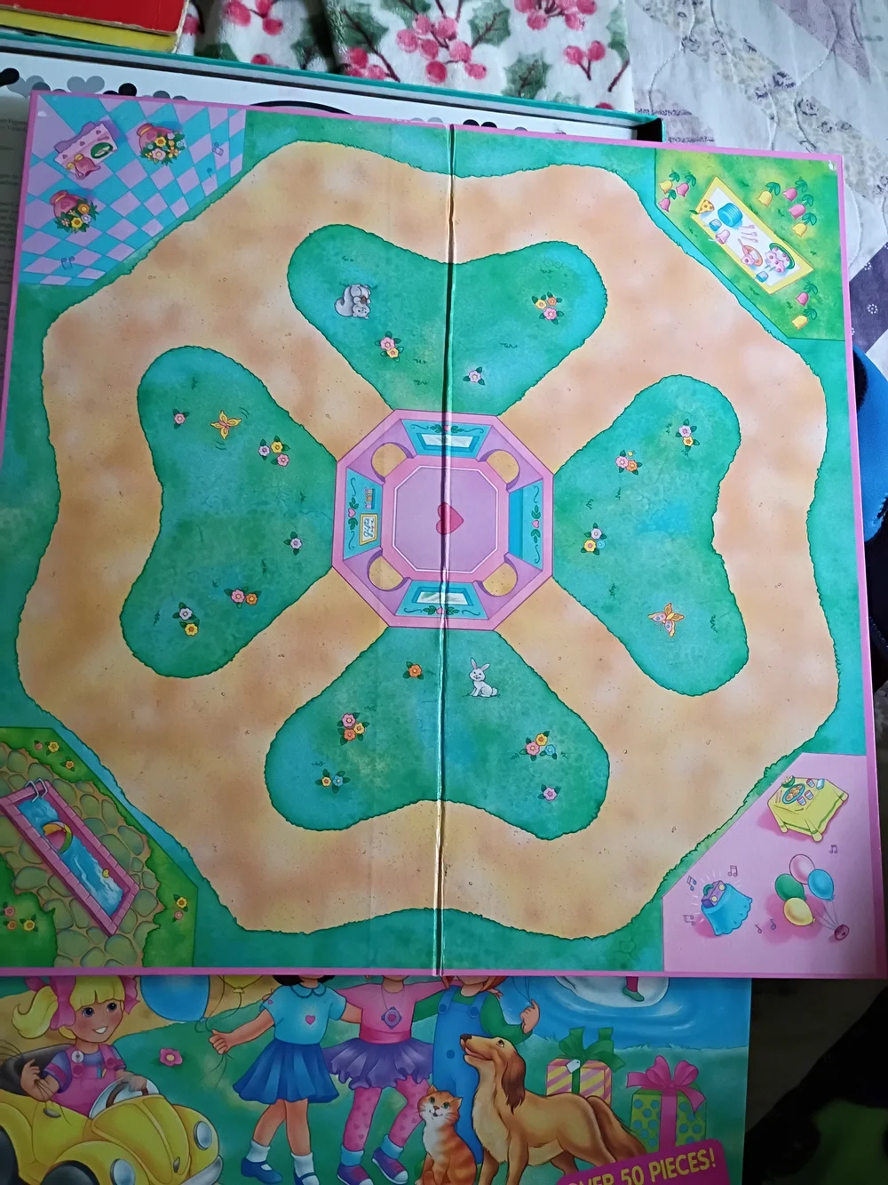 Blue Bird Polly Pocket Board Game